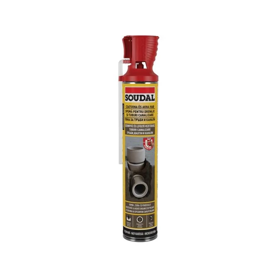 Purhab SOUDAL AKNA 750ml - Vízfelvétel: <1% HU/RO/BG