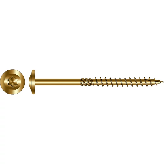 8* 300 mm-es laposfejű forgácslapcsavar, KO UC- 8300 LAPOS ….PRO-FAST,Torx-40